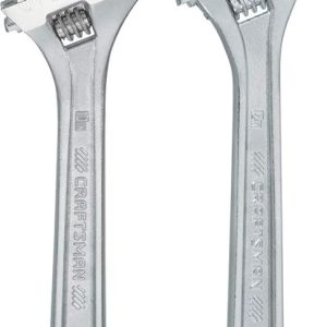 CRAFTSMAN Adjustable Wrench Set, 2Piece (CMMT12002)