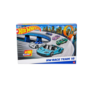 Hot Wheels Toy Cars, 10-Pack of Race Cars