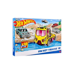 Hot Wheels 10-Pack, Set of 10 Toy Trucks