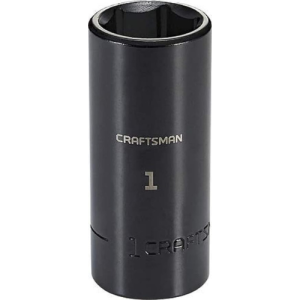 CRAFTSMAN Deep Impact Socket, SAE, 1/2-Inch Drive, 1-Inch (CMMT15984)