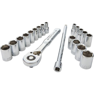 CRAFTSMAN Mechanics Tool Set, 1/4 Inch Drive, 20 Piece (CMMT12108) Seller Assistant App: Fetching data...