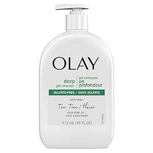 Olay Deep Gel Cleanser with Tea Tree Oil
