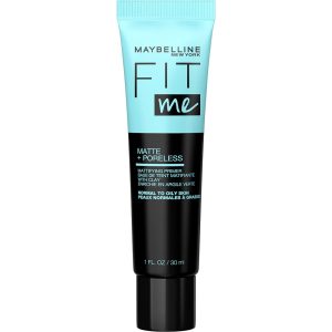 Maybelline Fit Me Matte + Poreless Mattifying Face Primer Makeup With Sunscreen