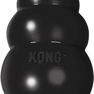 KONG Extreme Dog Toy - Fetch & Chew Toy - Treat-Filling Capabilities & Erratic Bounce for Extended Play Time Most Durable Natural Rubber Material - for Power Chewers - for Large Dog
