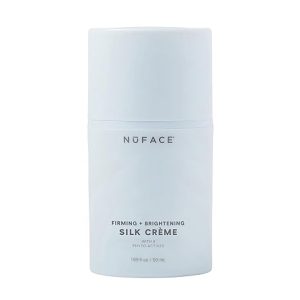 NuFACE Silk Crème Activator - Brightening & Firming Conductive Serum for Microcurrent - Powered by IonPlex, 8-Phyto Actives & Hyaluronic Acid to Enhance Microcurrent Facial Device Results (1.69 oz)