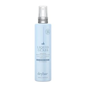 Drybar Liquid Glass Moisture-Rich Miracle Smoothing Sealant for Fine-Medium Hair | Heat Protectant for Hair, Lasts through 3 Washes for Long-Lasting Frizz Resistance and High-Shine Finish
