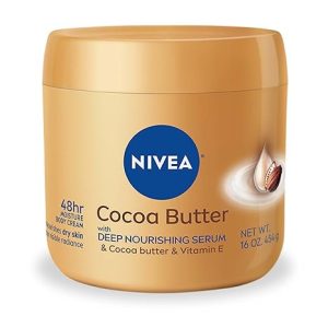 NIVEA Cocoa Butter Body Cream with Deep Nourishing Serum