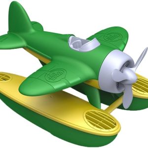 Green Toys Seaplane in Green Color - BPA Free, Phthalate Free Floatplane for Improving Pincers Grip. Toys and Games ,9 x 9.5 x 6 inches