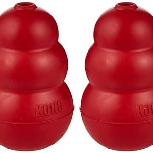 KONG Classic Medium Dog Toy Red Medium Pack of 2