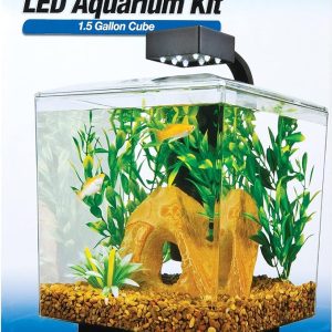 Tetra 29137 Water Wonder Aquarium Kit, Black, 1.5 Gallons