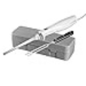 Hamilton Beach Electric Knife Set for Carving Meats, Poultry, Bread, Crafting Foam & More, Reciprocating Serrated Stainless Steel Blades, Ergonomic Design Storage Case + Fork Included, 5 Foot Cord