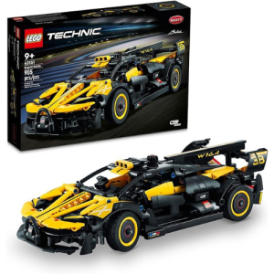 LEGO Technic Bugatti Bolide Racing Car Building Set - Model and Race Engineering Toy for Back to School, Collectible Sports Car Construction Kit for Boys, Girls,