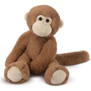 Vermont Teddy Bear Monkey Stuffed Animals - Monkey Plush, Brown 15"