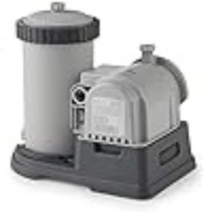 Intex 28633EG 2500 GPH Krystal Clear Cartridge Filter Pump System with 1,900 GPH Flow Rate, 110-120V GFCI, and Automatic Timer for Above Ground Pools