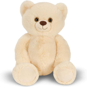 Vermont Teddy Bear Soft Teddy Bear – Stuffed Teddy Bear, Cuddle Chunk, Buttercream, 15 inch, Brown